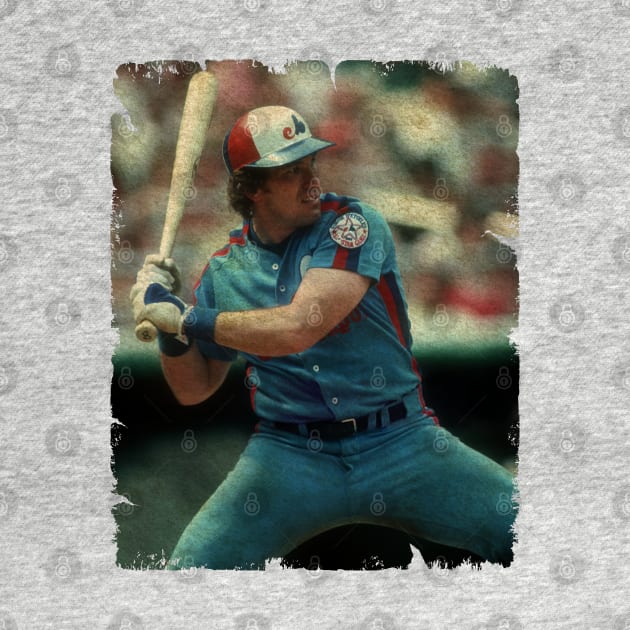 Gary Carter in Montreal Expos by PESTA PORA